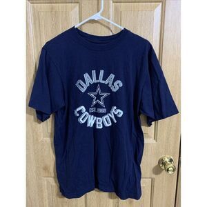 Dallas Cowboys Shirt Navy Blue Cotton